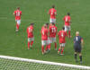 Festa giocatori dopo gol